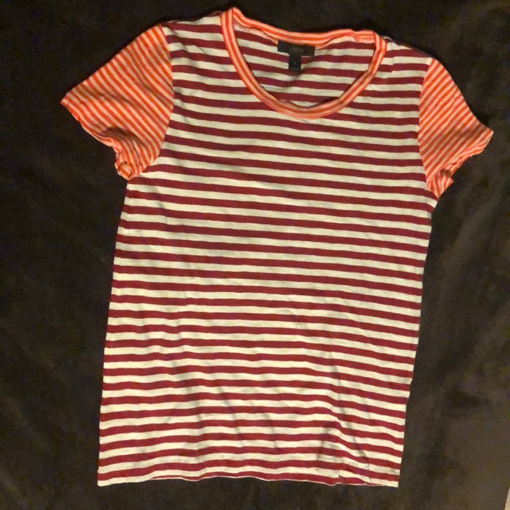 Striped J crew shirt